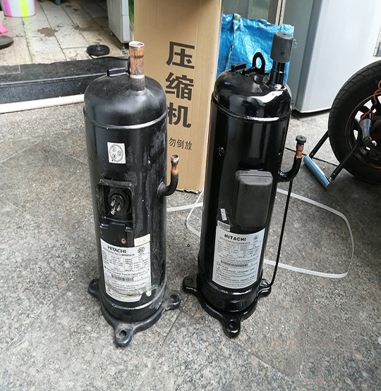 大悟中央空调压缩机的更换维修
